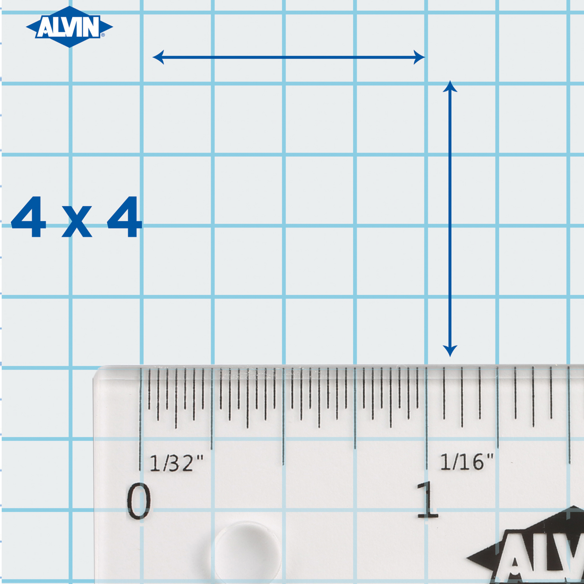 Arto A4 Graph Paper Pad 1PCS [1mm square, 80 gsm, 25 sheets]