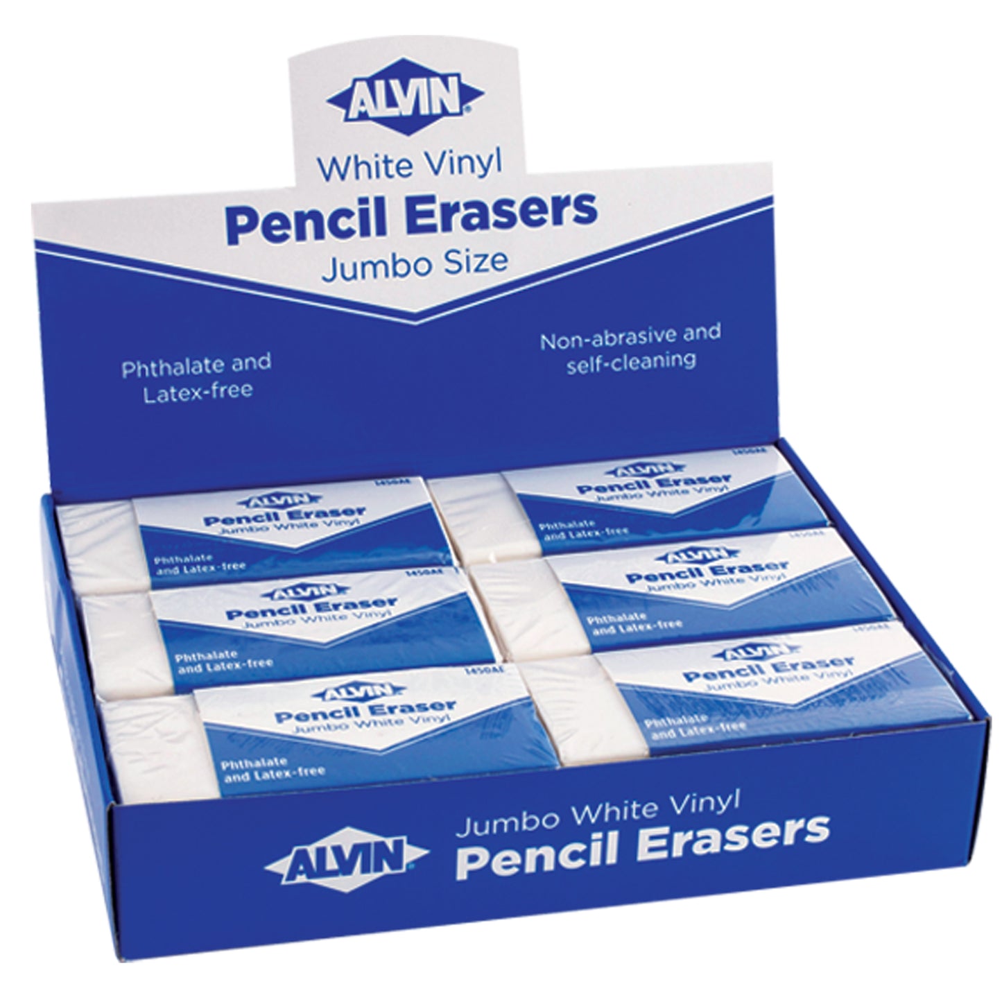 White Vinyl Eraser