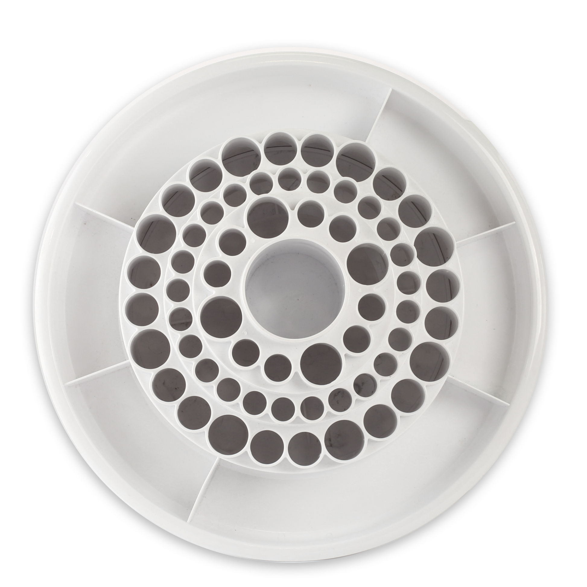 Wholesale Spin-O-Tray Rotating Supply Organizers White or Black for your  store - Faire