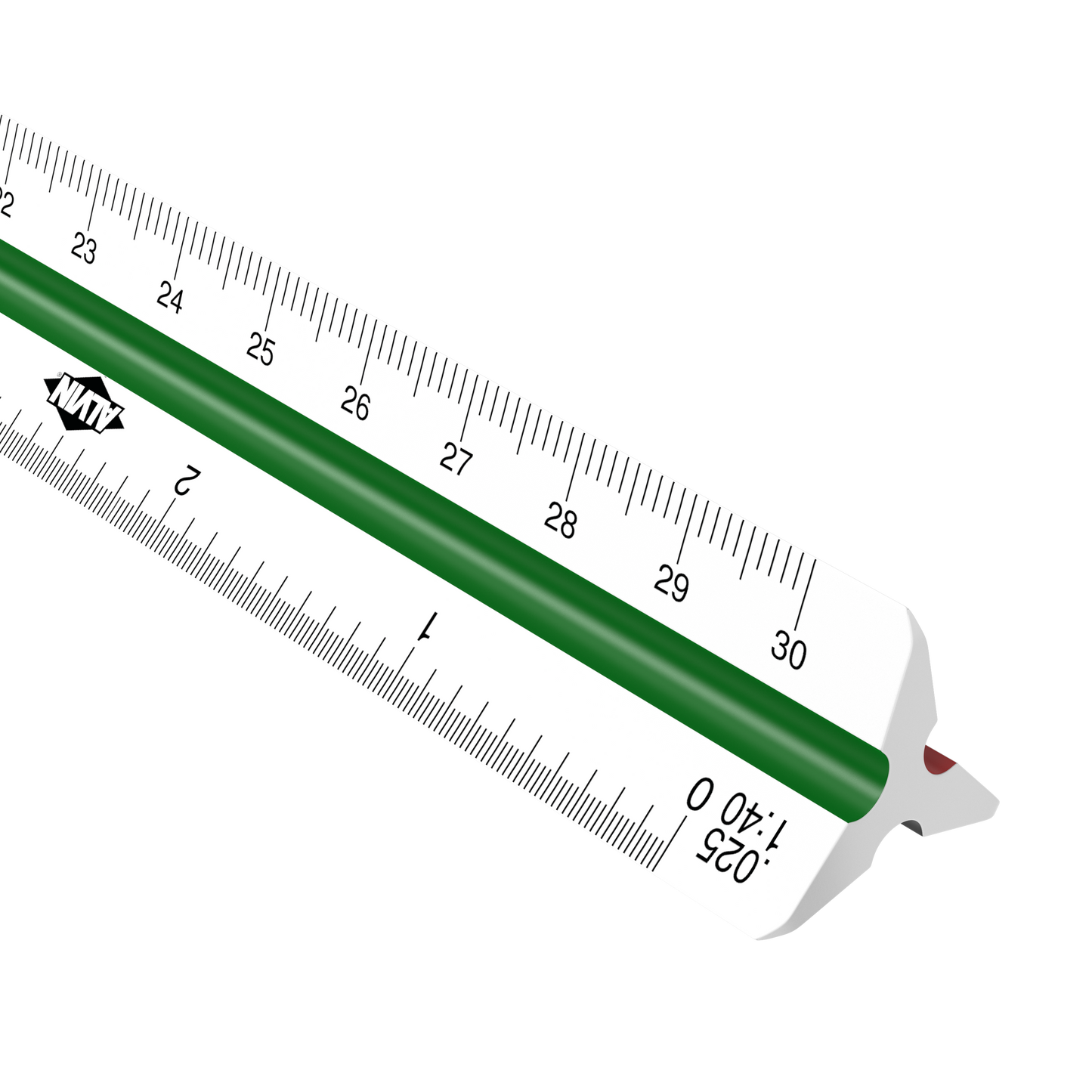 Scale Metric Triangular Plastic 30cm