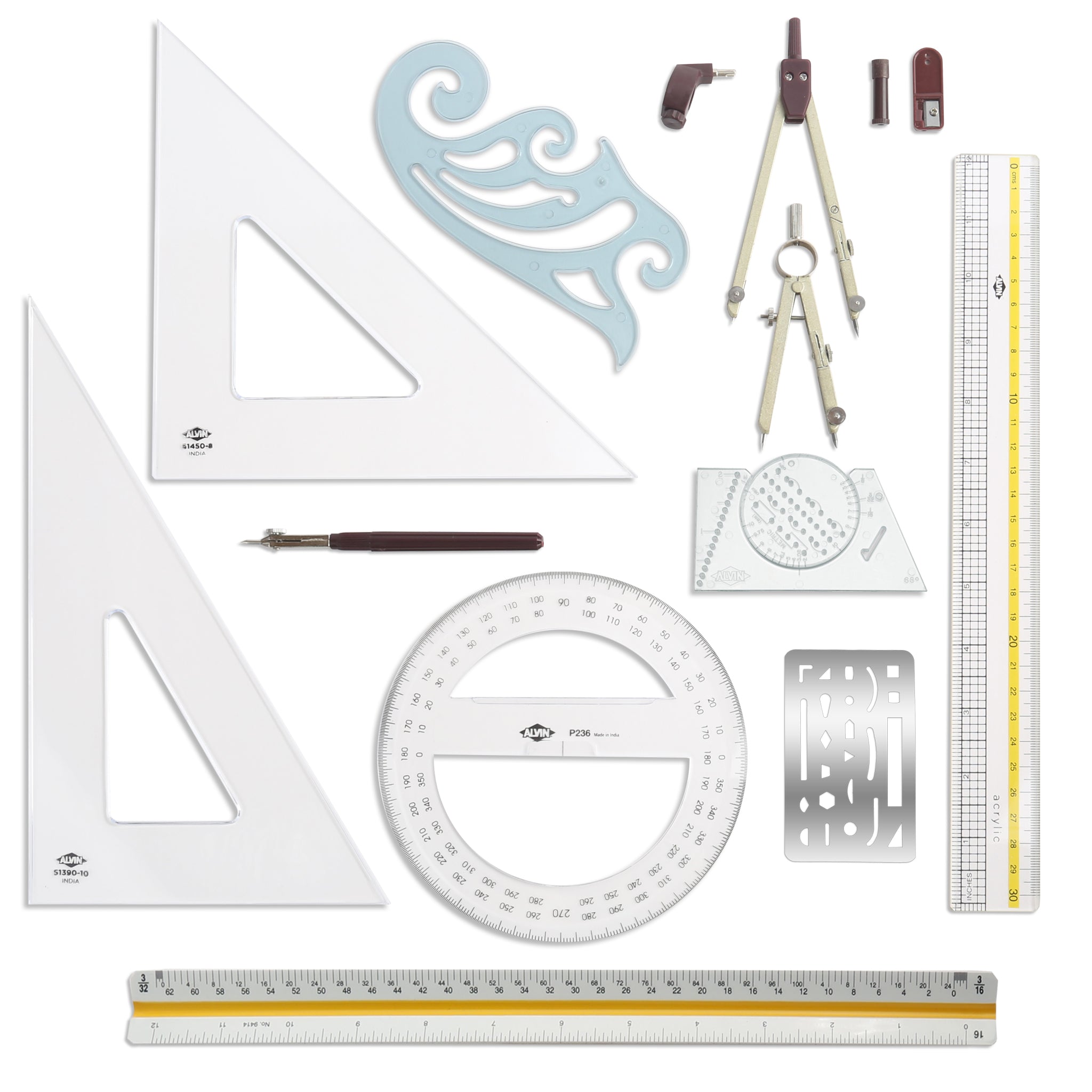 Lot Drafting Architect Engineer Staedtler Alvin Pencil deals Yasutomo paper angle pad