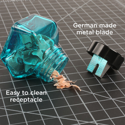 DUX Glass Inkwell Lead Sharpener