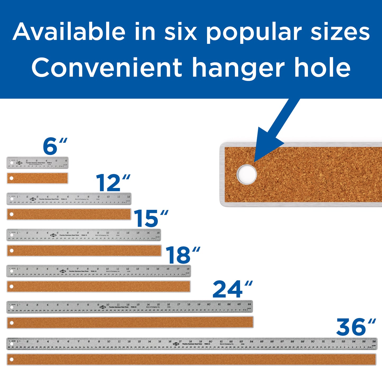 Stainless Steel Flex Ruler