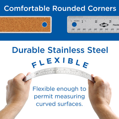 Stainless Steel Flex Ruler