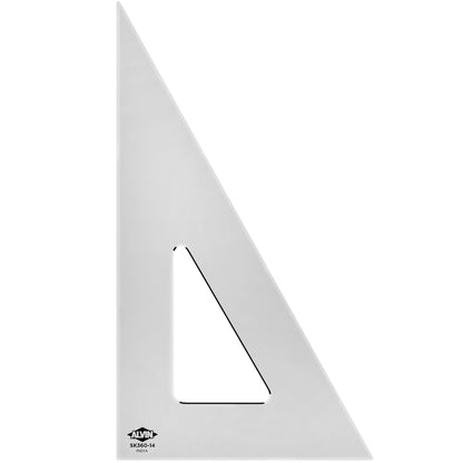 Professional Drafting Triangle (Smoke Tint) 30/60 45/90