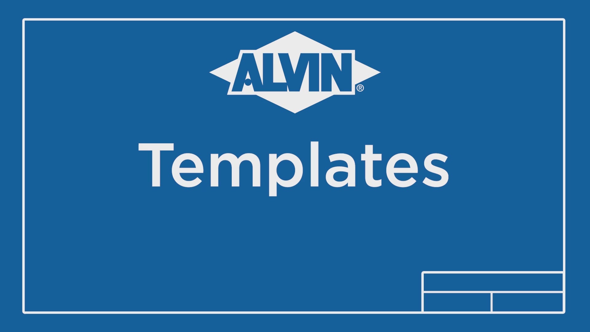 Alvin Td1200 Small Circle Guide Template
