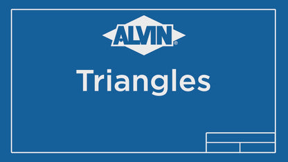 Professional Drafting Triangle (Fluorescent) 30/60 45/90