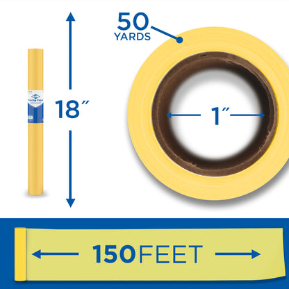 Tracing Paper Roll - Yellow, 50 Yards