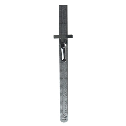 Pocket Ruler - Stainless Steel w/ Clip 6"