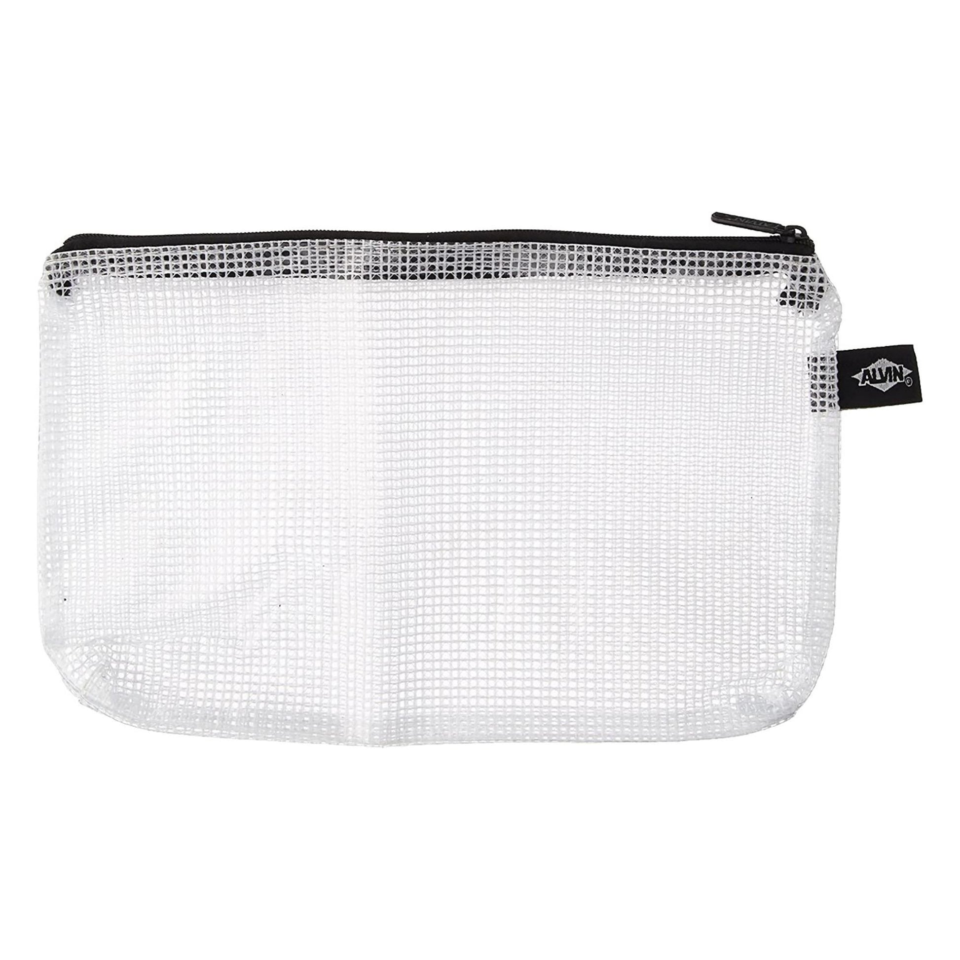  ALVIN - NB1824 Clear PVC Mesh Kit Zipper Bag, Multi-Use  Organization Bag for Item Storage and Arranging, Great for Needlework  Projects, Art Supplies, and Travel - 18 x 24 Inch Bag
