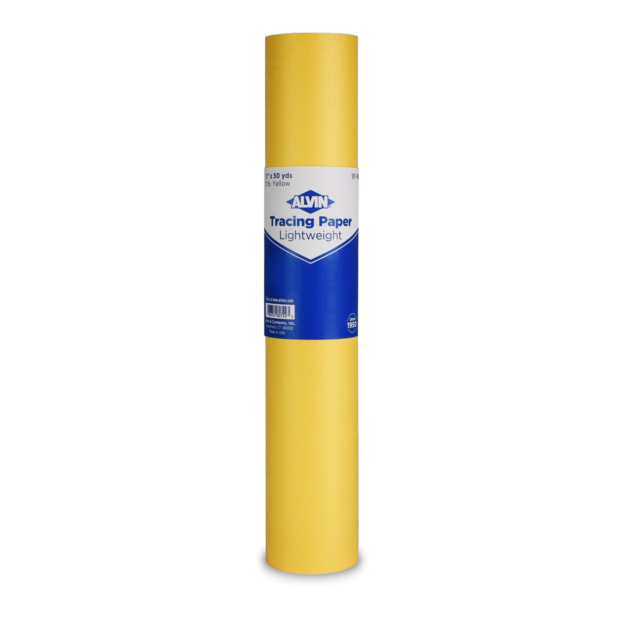 Tracing Paper Rolls 50 yards Yellow ALVIN Drafting, LLC