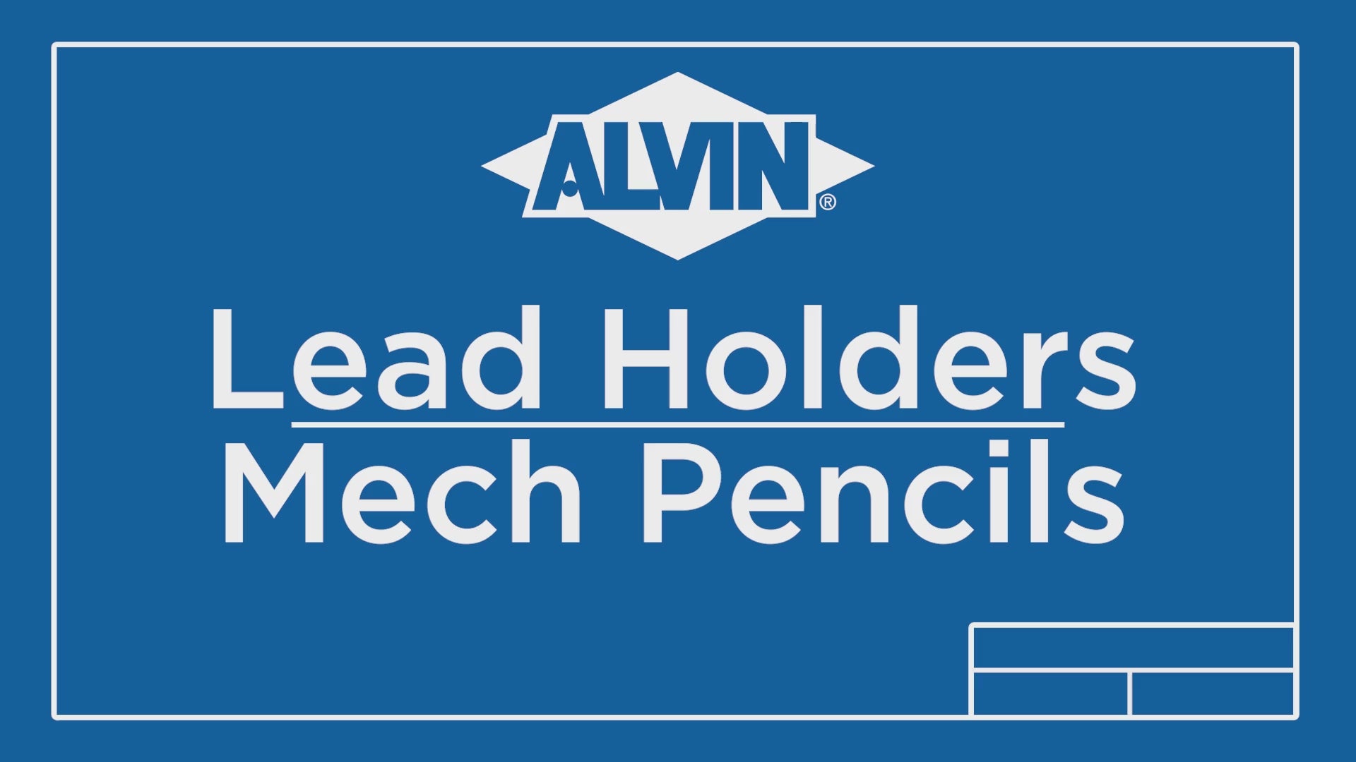 Alvin Draft/Matic Pencil