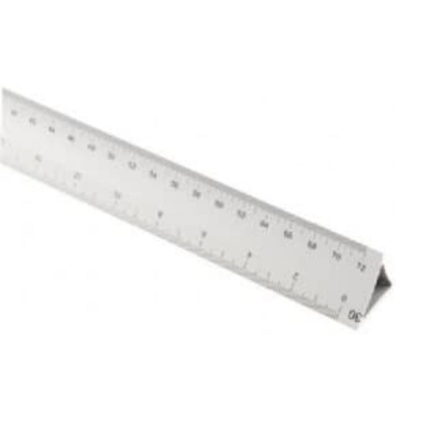 Triangular Scale - 12" Architect / Engineering Hallow Core Aluminum