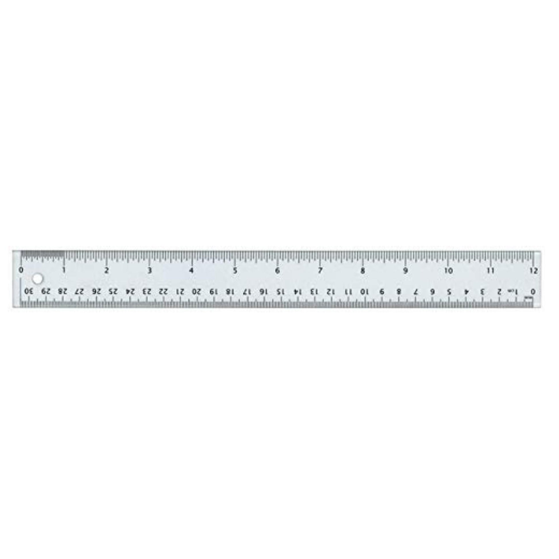Newcomer Supply Opaque Metric Ruler, 15cm, 10/pack. Flexible plastic 