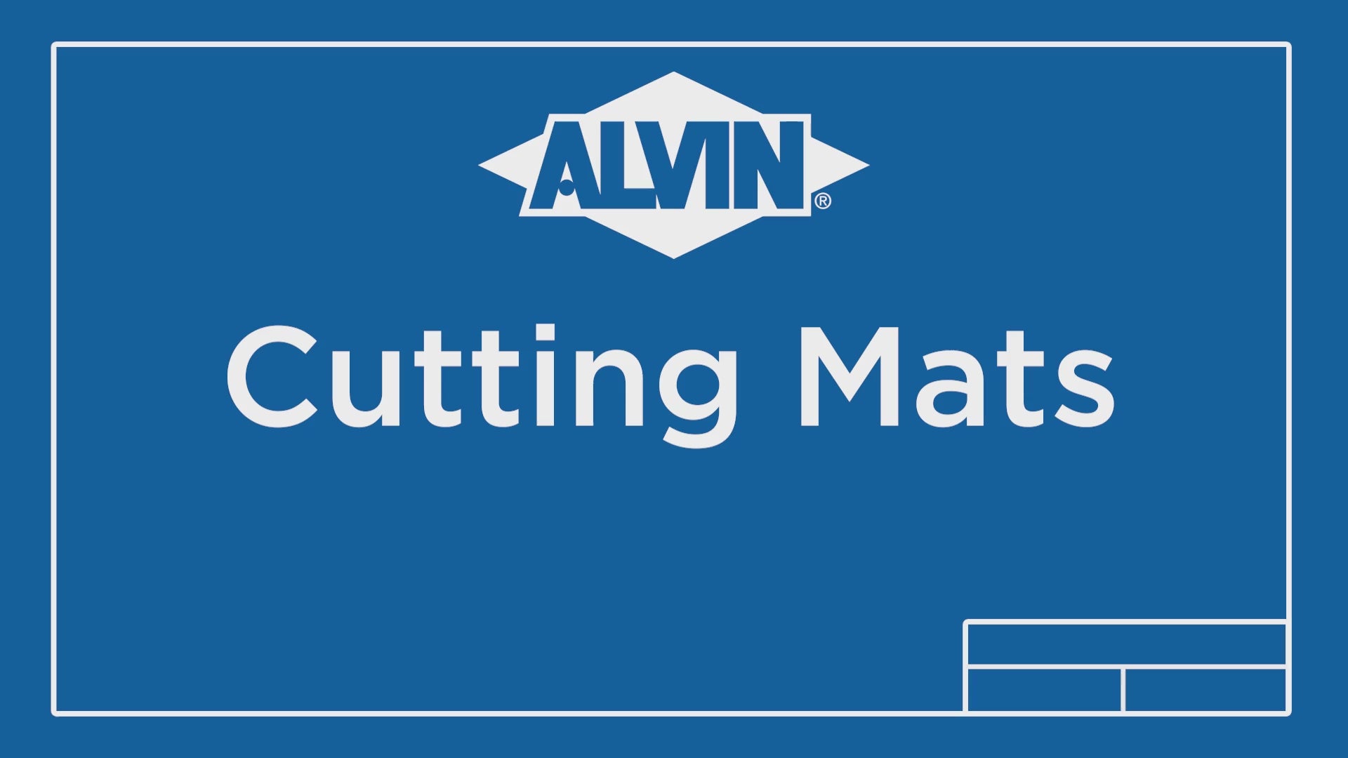  ALVIN Cutting Mat HM Series Self-Healing Hobby Mat Model HM1218  Reversible, Gridded on Both Sides, for Rotary or Utility Knife - 12 x 18  inches